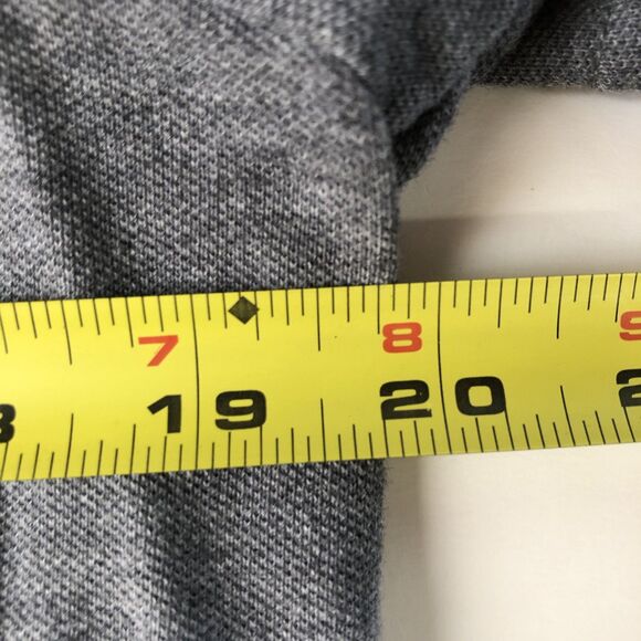 Banana Republic Mens Performance Pique Polo Shirt Pocket Gray Size Medium - Picture 5 of 14